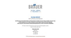 Desktop Screenshot of holzbau-braeuer.de